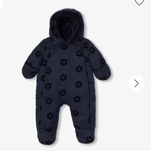 Navy Floral Kids One Piece- Jacadi- never worn